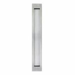 Zanda Verve Sliding Door Flush Pull Handles Stainless Steel - Lock and ...