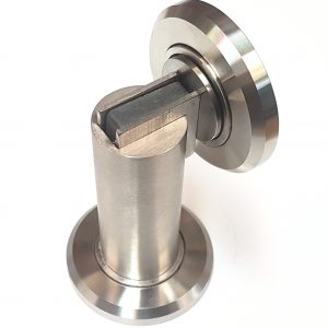 Heavy Duty Magnetic Door Stop Wall Or Floor Mountable Brushed