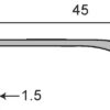 Allegra Cabinet Handle 1407 - Image 7