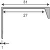 Allegra Cabinet Handle 2104 - Image 6