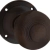 Reeded Mortice Knob – Round Rose - Image 6