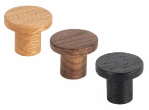 Allegra Timber Cabinet Knob 9801