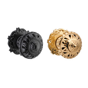 Filigree Mortice Knob – Round Rose