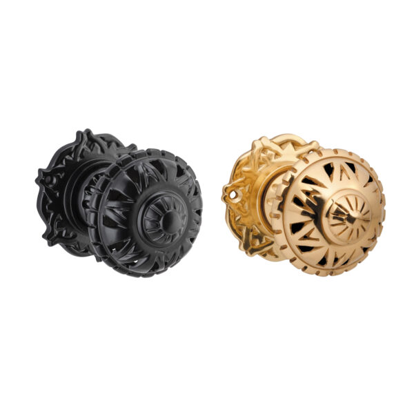 Filigree Mortice Knob – Round Rose