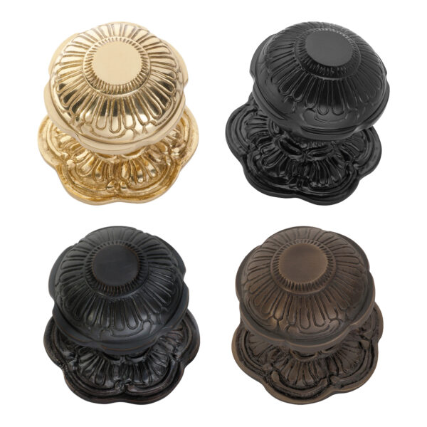 Ornate Centre Door Knob
